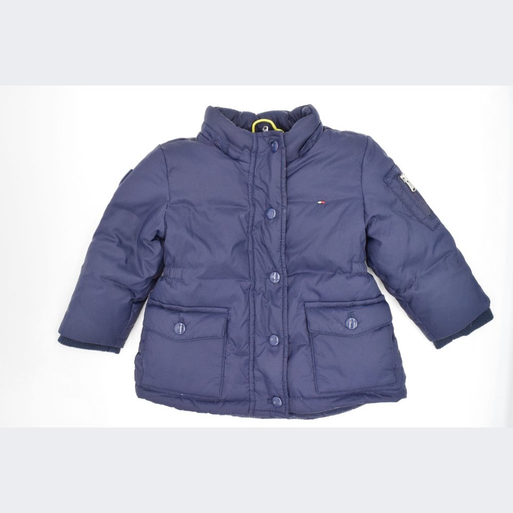 Tommy Hilfiger Girl's Size 18M Blue Parka Winter Coat Outerwear